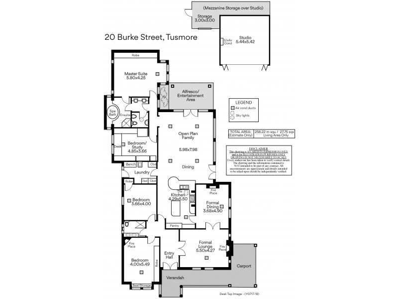 20 Burke Street, Tusmore SA 5065 Floorplan