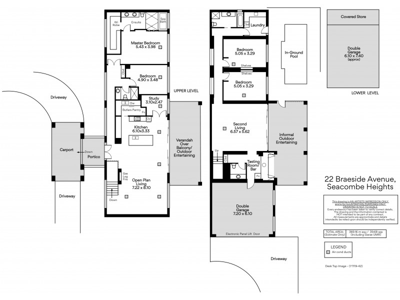 22 Braeside Ave, Seacombe Heights SA 5047 Floorplan