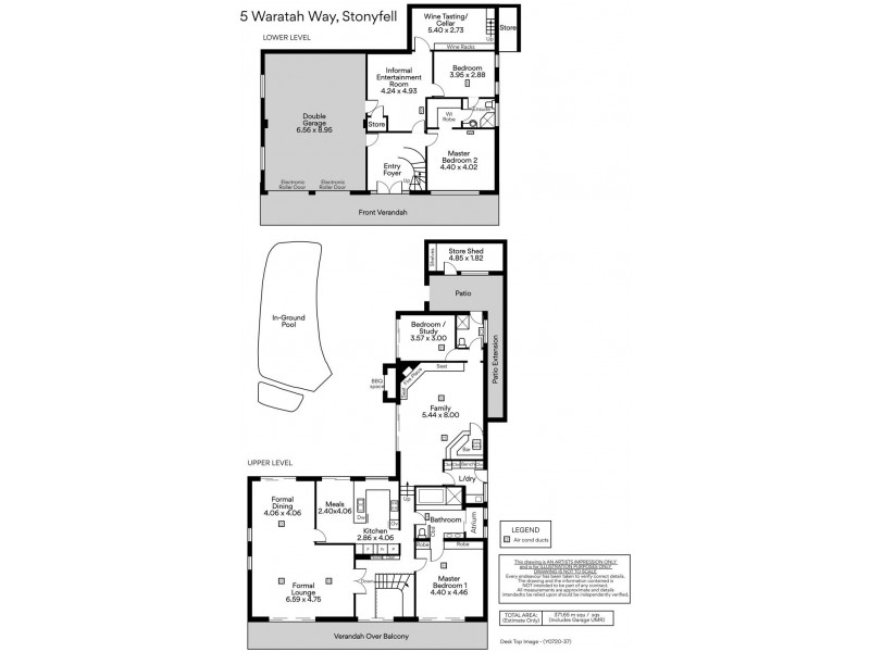 5 Waratah Way, Stonyfell SA 5066 Floorplan