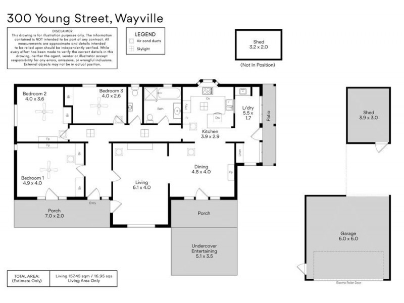 300 Young Street, Wayville SA 5034 Floorplan