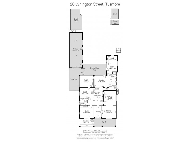 28 Lynington Street, Tusmore SA 5065 Floorplan