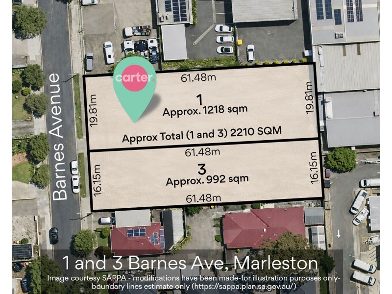 1 and 3 Barnes Ave, Marleston SA 5033
