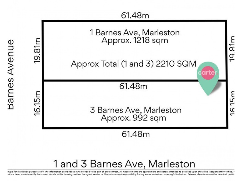 1 and 3 Barnes Ave, Marleston SA 5033