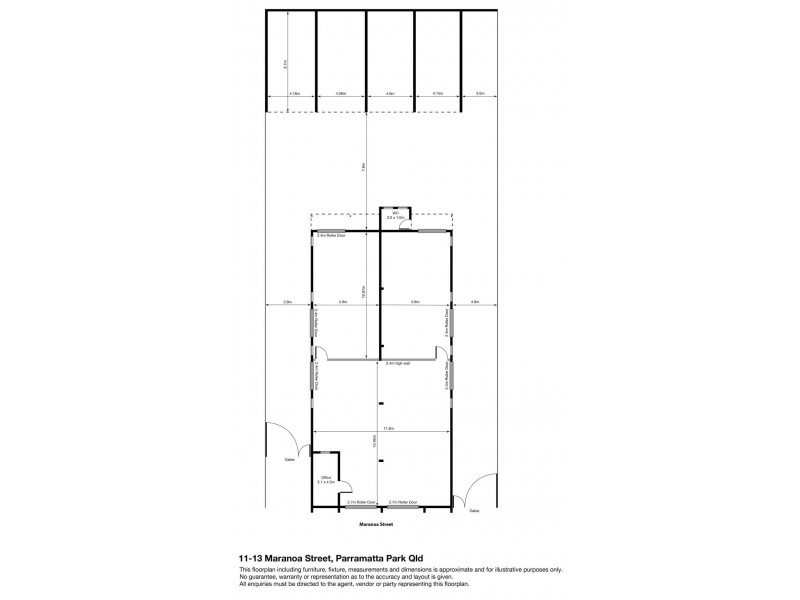 11-13 Maranoa Street, Parramatta Park QLD 4870 Floorplan