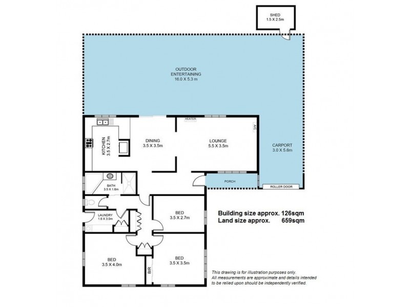 9 Sunshine Court, Wynn Vale SA 5127 Floorplan