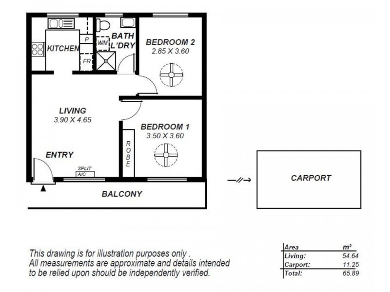 6/58 Sutton Terrace, Marleston SA 5033 Floorplan