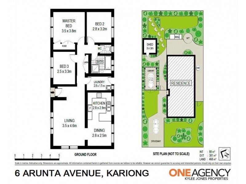 6 Arunta Avenue, Kariong NSW 2250 Floorplan