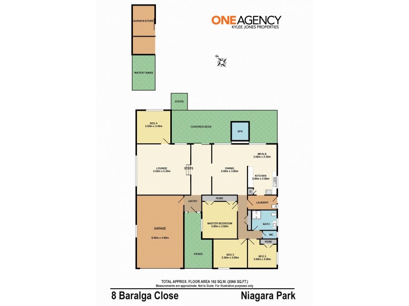 8 Baralga Close, Niagara Park NSW 2250 Floorplan