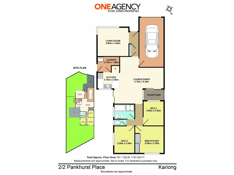 2/2 Pankhurst Place, Kariong NSW 2250 Floorplan