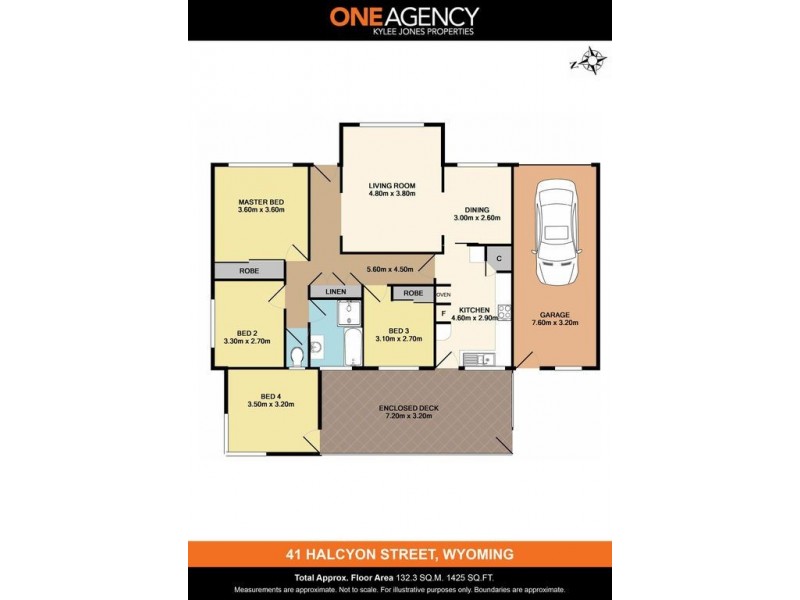 41 Halcyon Street, Wyoming NSW 2250 Floorplan