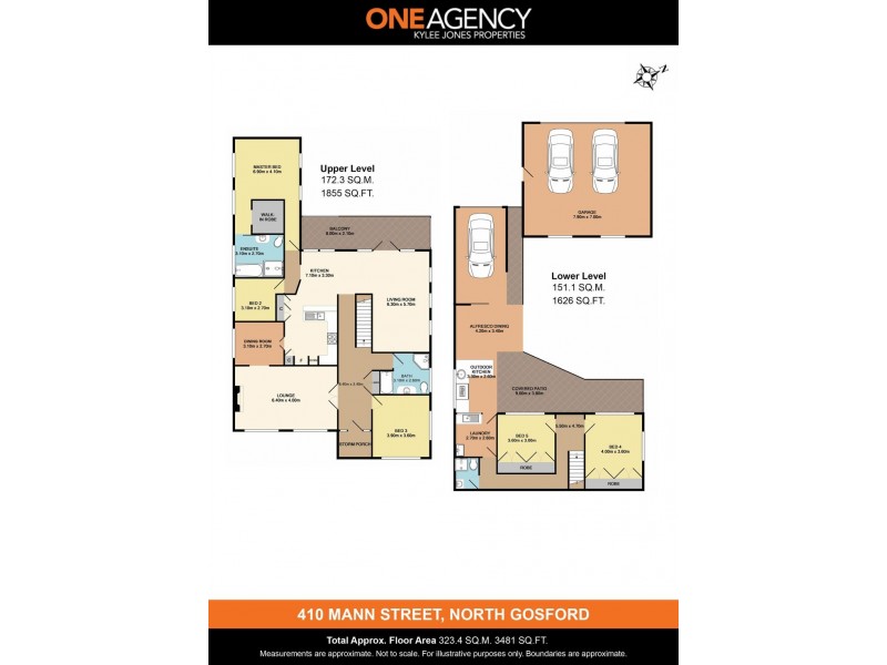 410 Mann Street Access Via Campbell St Only, North Gosford NSW 2250 Floorplan