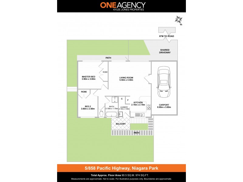 5/858 Pacific Highway, Niagara Park NSW 2250 Floorplan