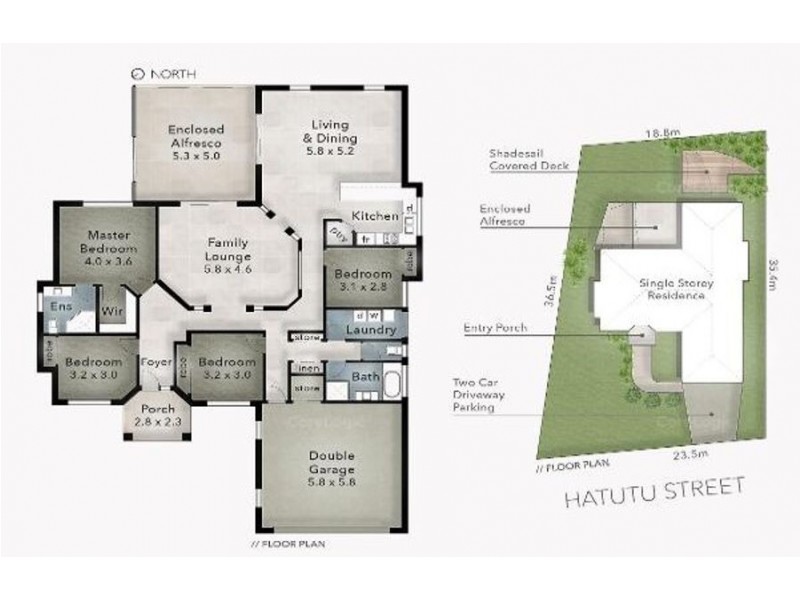 12 Hatutu Street, Pacific Pines QLD 4211 Floorplan