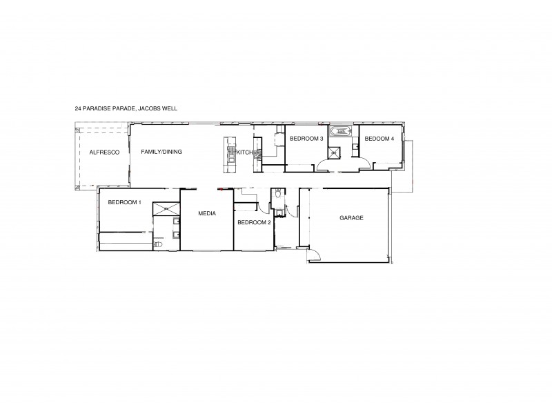 24 Paradise Parade, Jacobs Well QLD 4208 Floorplan