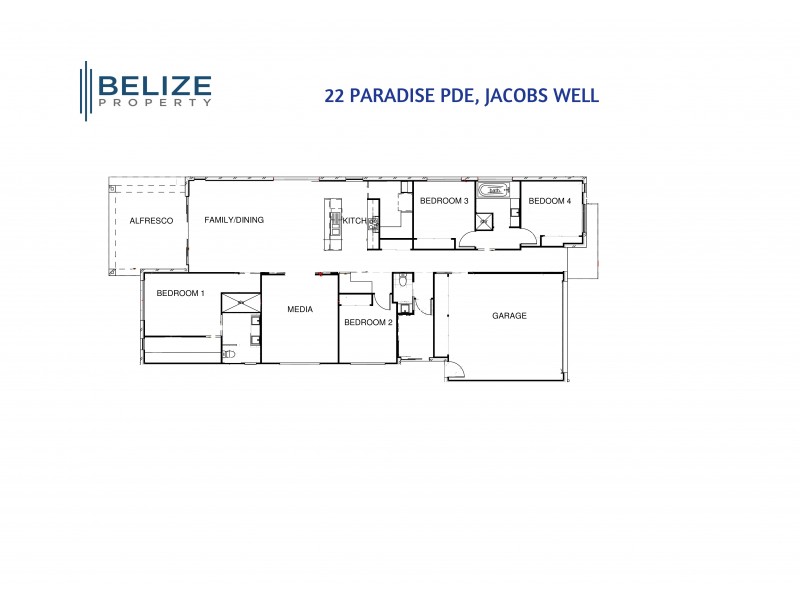 22 Paradise Parade, Jacobs Well QLD 4208 Floorplan