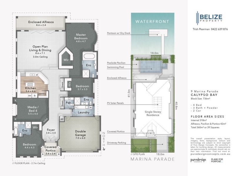 9 Marina Parade, Jacobs Well QLD 4208 Floorplan