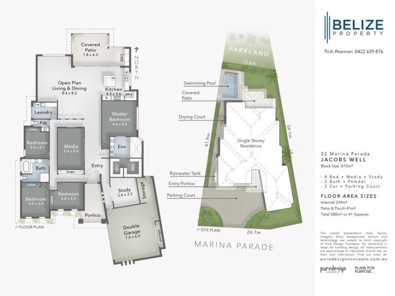 32 Marina Parade, Jacobs Well QLD 4208 Floorplan