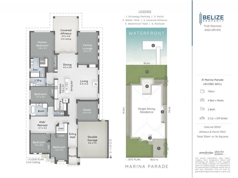 31 Marina Parade, Jacobs Well QLD 4208 Floorplan