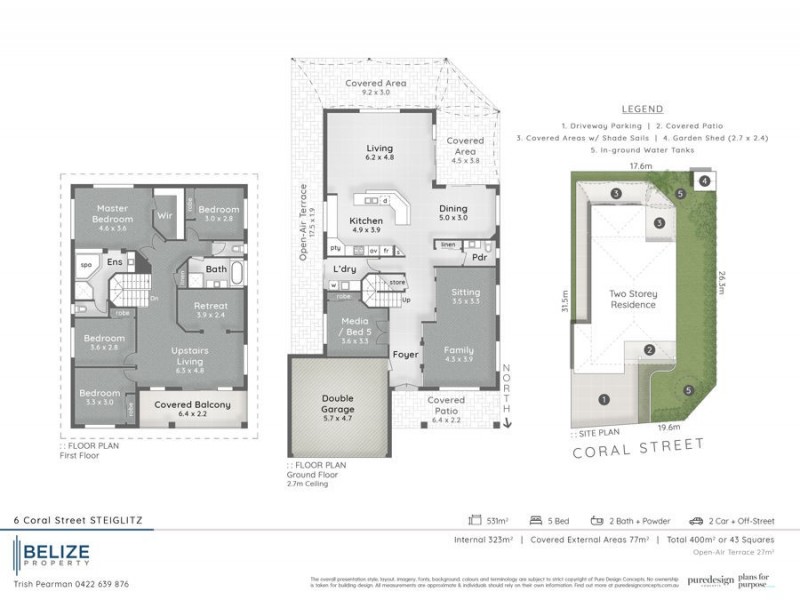 6 Coral Street, Steiglitz QLD 4207 Floorplan
