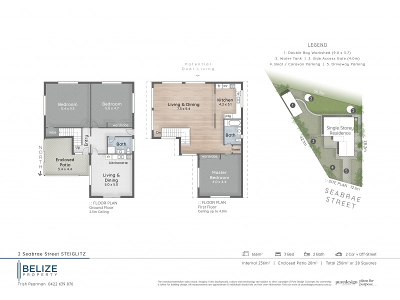 2 Seabrae Street, Steiglitz QLD 4207 Floorplan