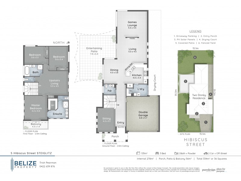 5 Hibiscus Street, Steiglitz QLD 4207 Floorplan