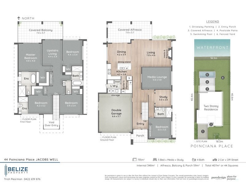 44 Poinciana Drive, Jacobs Well QLD 4208 Floorplan