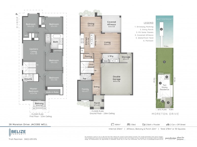 28 Moreton Drive, Jacobs Well QLD 4208 Floorplan
