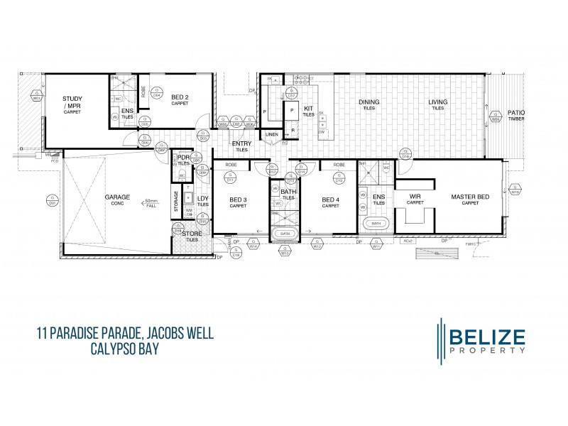 11 Paradise Parade, Jacobs Well QLD 4208 Floorplan