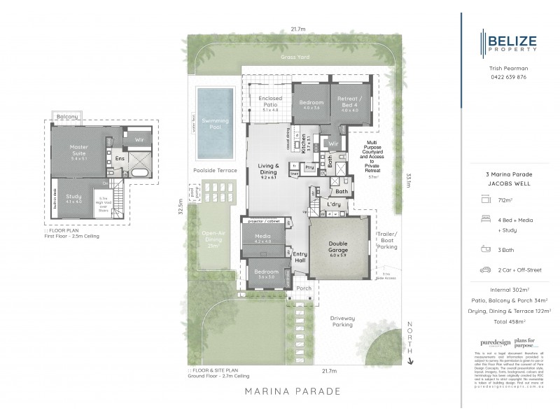 3 Marina Parade, Jacobs Well QLD 4208 Floorplan