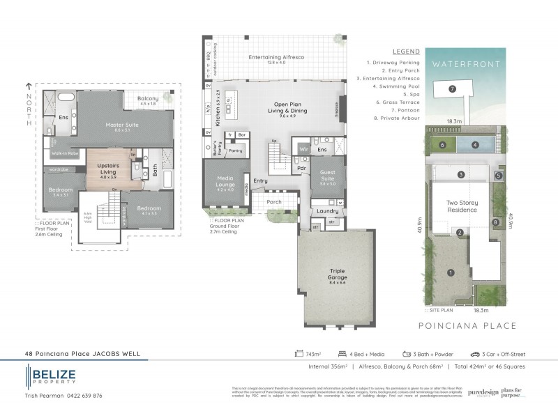 48 Poinciana Place, Jacobs Well QLD 4208 Floorplan