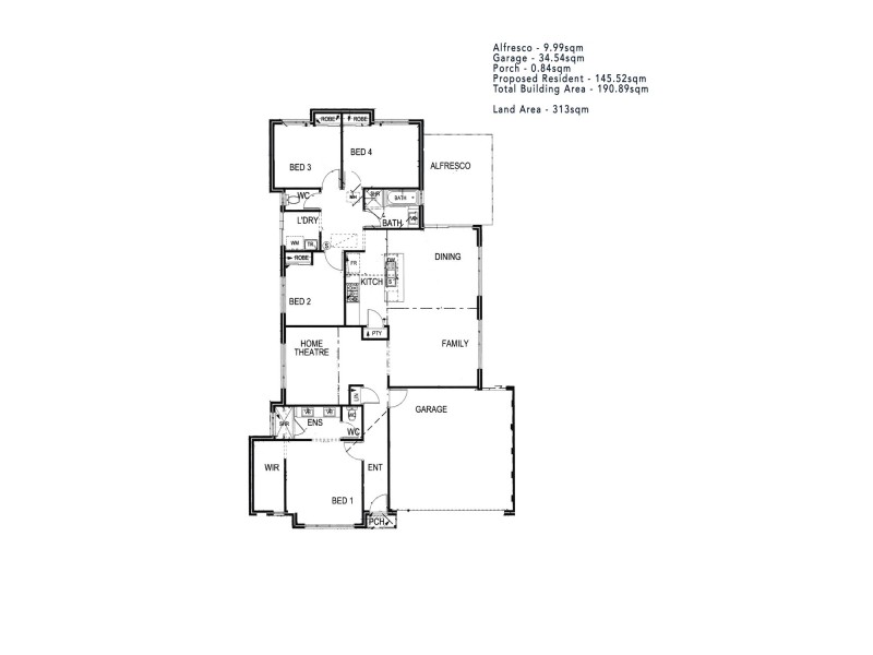 Piara Waters WA 6112 Floorplan