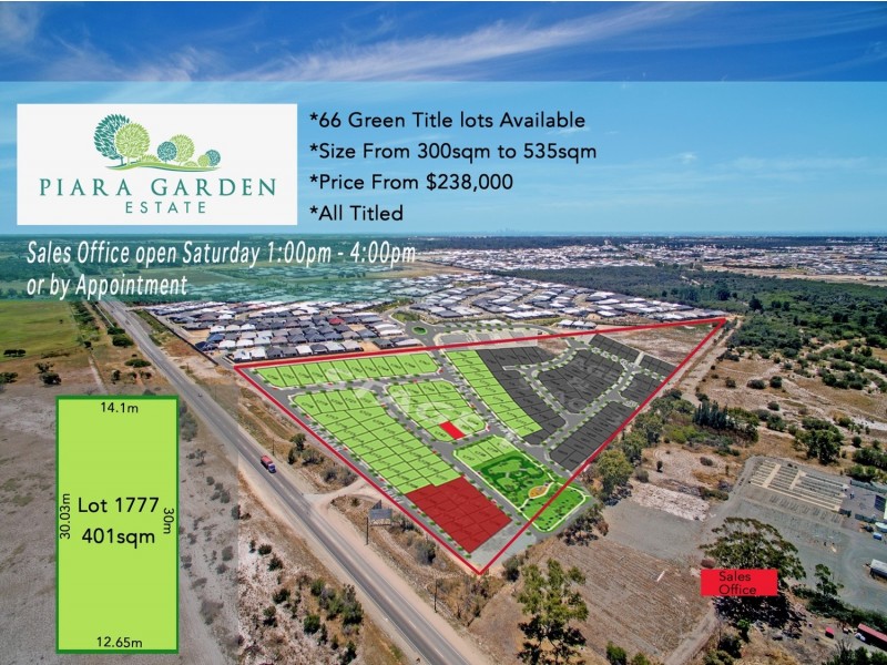 Lot 1777/24 Greywacke Entrance, Piara Waters WA 6112