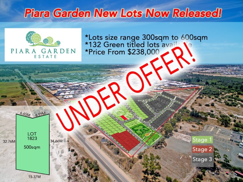 Lot 1823 Lignite Avenue, Piara Waters WA 6112