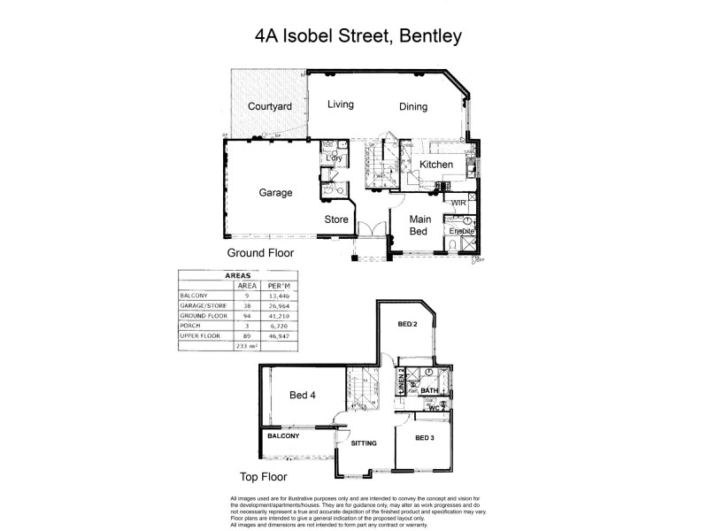 4A Isobel Street, Bentley WA 6102 Floorplan