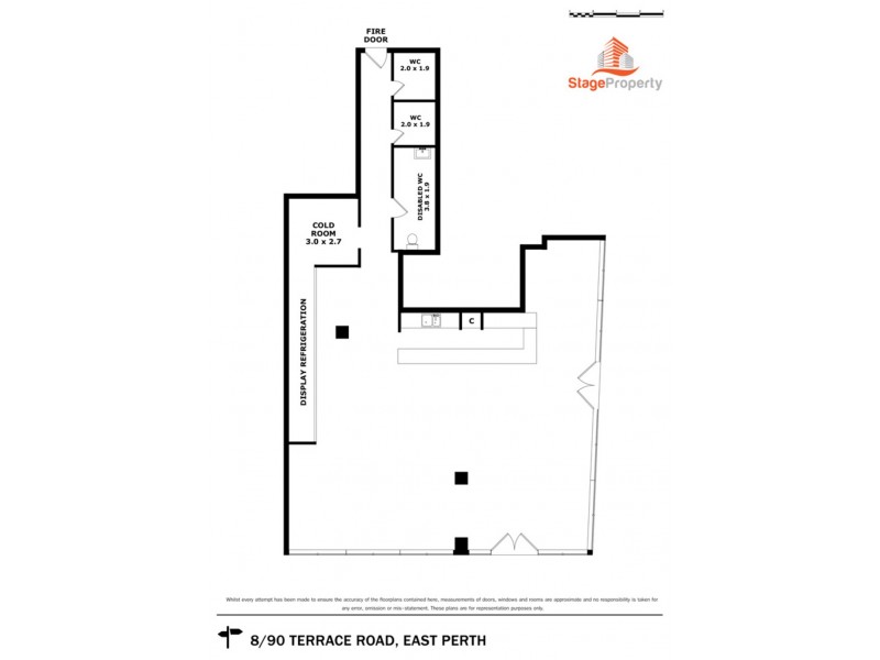 8/90 Terrace Road, East Perth WA 6004 Floorplan