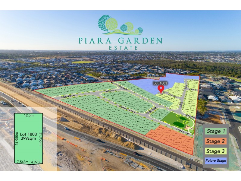Lot 1803 Coquina Chase, Piara Waters WA 6112