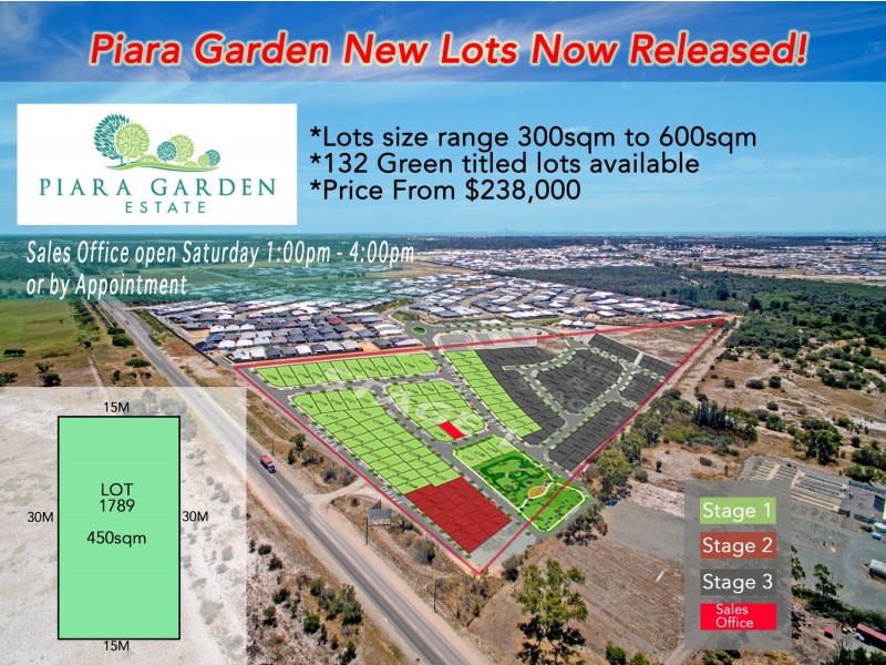 Lot 1824 Lignite Avenue, Piara Waters WA 6112