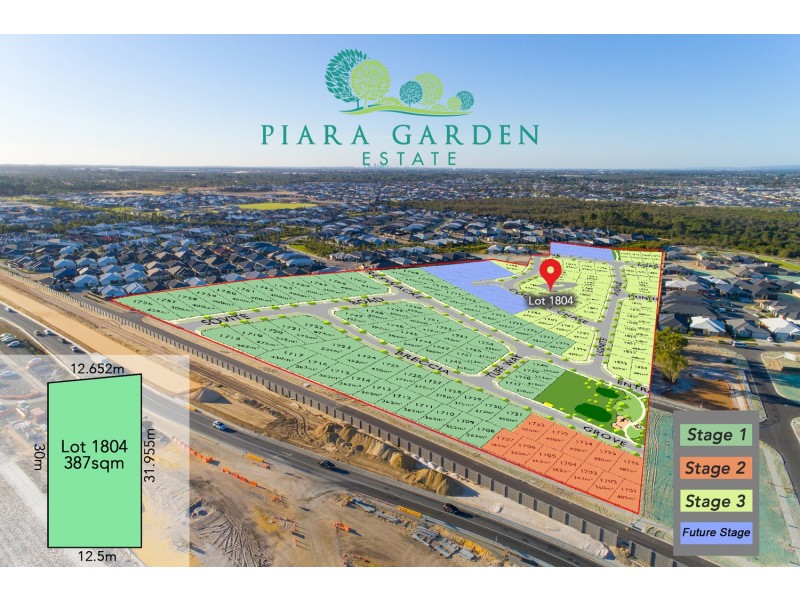 Lot 1804 COQUINA Chase, Piara Waters WA 6112