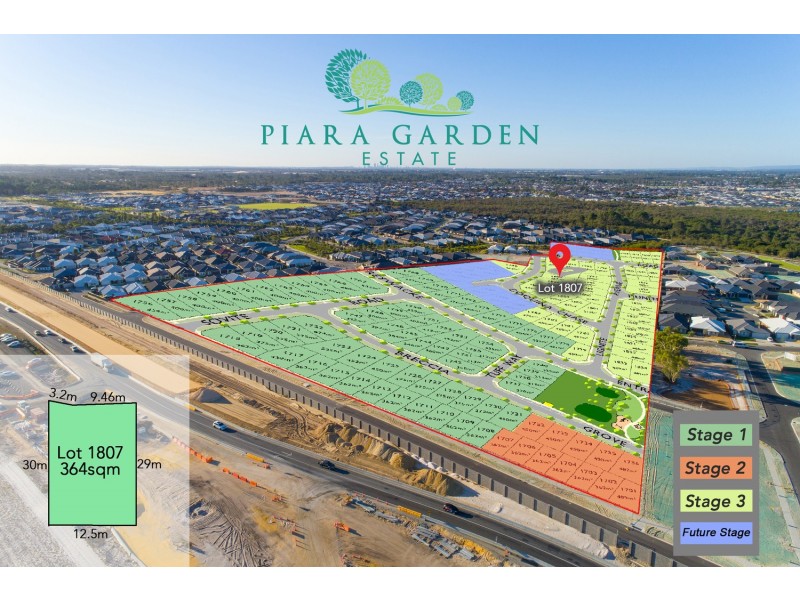 Lot 1807 COQUINA Chase, Piara Waters WA 6112