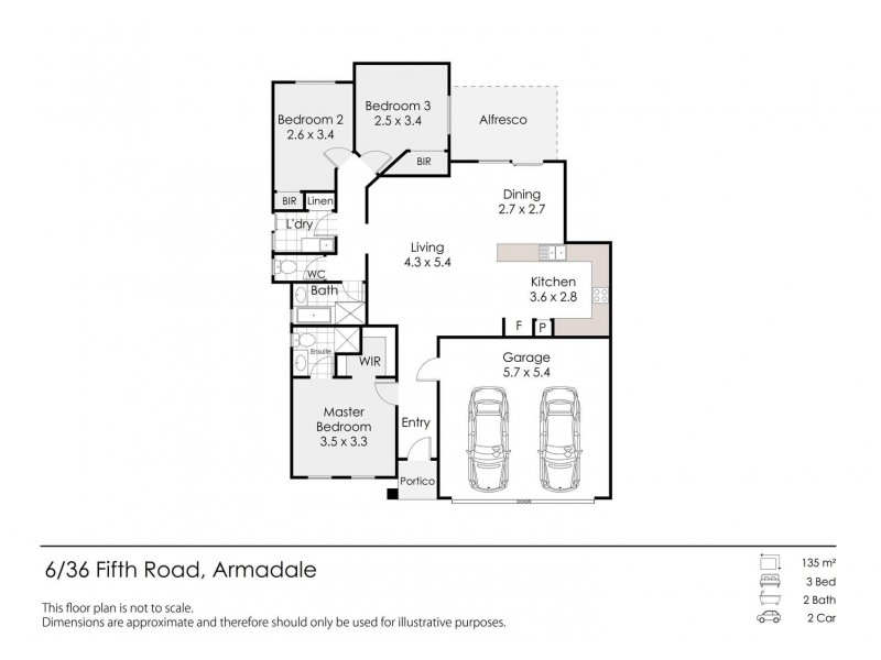 6/36 Fifth Road, Armadale WA 6112 Floorplan