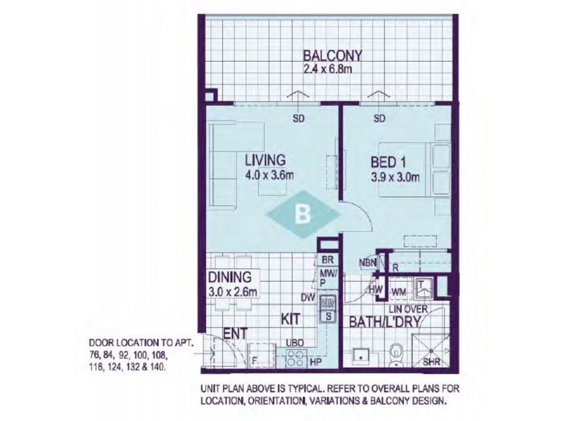 108/172 Railway Parade, West Leederville WA 6007 Floorplan