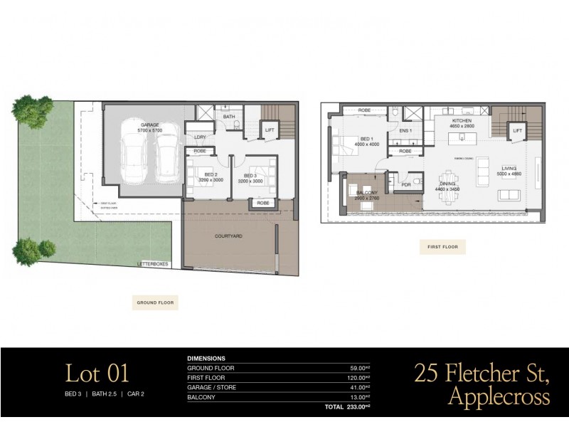 25 Fletcher Street, Applecross WA 6153 Floorplan
