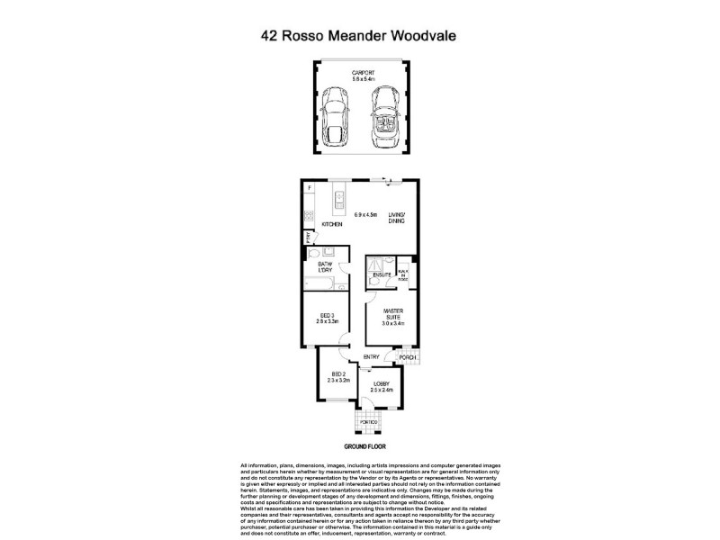 42 Rosso Meander, Woodvale WA 6026 Floorplan
