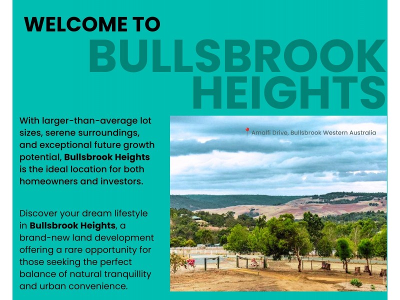 Lot 141 Barletta Vista, Bullsbrook WA 6084