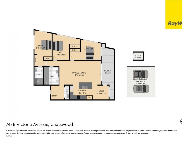 3701/438 Victoria Avenue, Chatswood NSW 2067