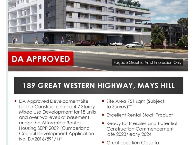 189 Great Western Highway, Mays Hill NSW 2145