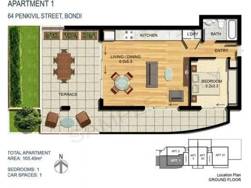 1/64 Penkivil Street, Bondi NSW 2026