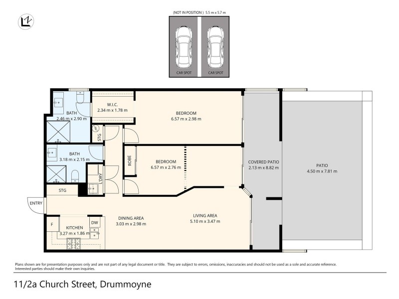 11/2A Church Street, Drummoyne NSW 2047