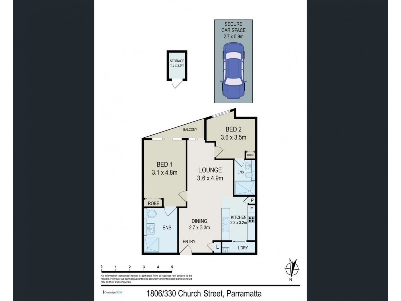 1806/330 Church street, Parramatta NSW 2150