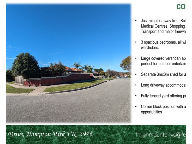 1 Highmount Drive, Hampton Park VIC 3976